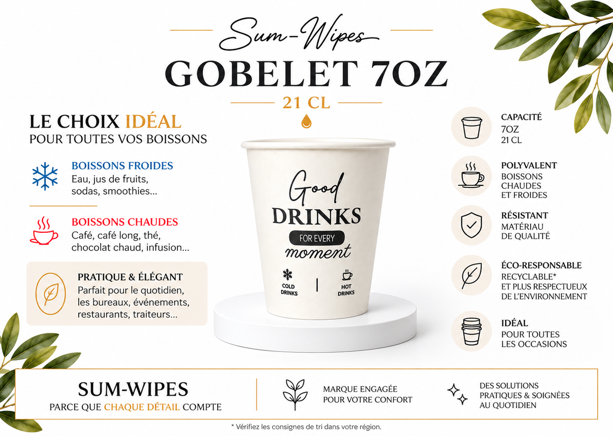 Gobelet by Sum-Wipes