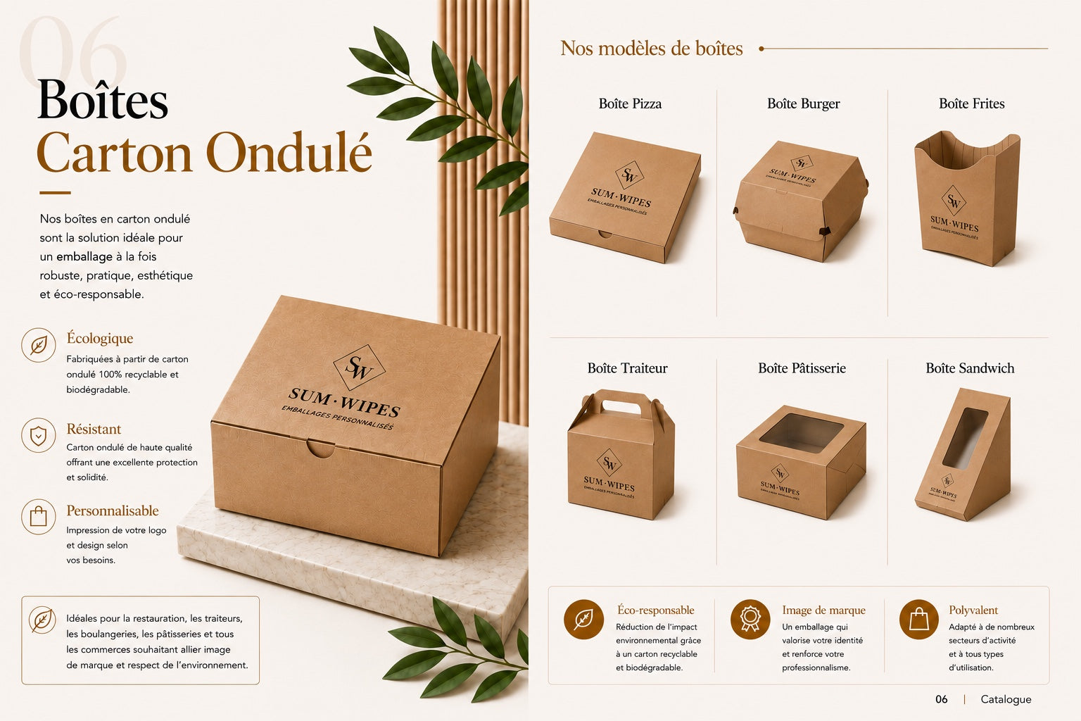 Boîtes carton ondulé
